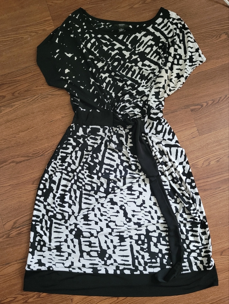 Alfani black & White dress